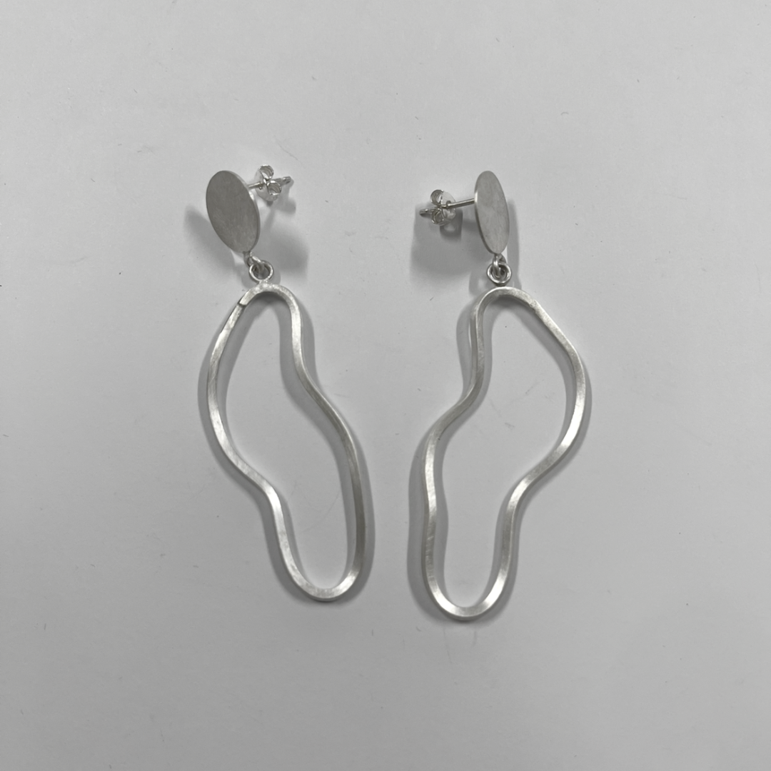 Jewellery workshop - silver statement earrings, on Sunday April 6th