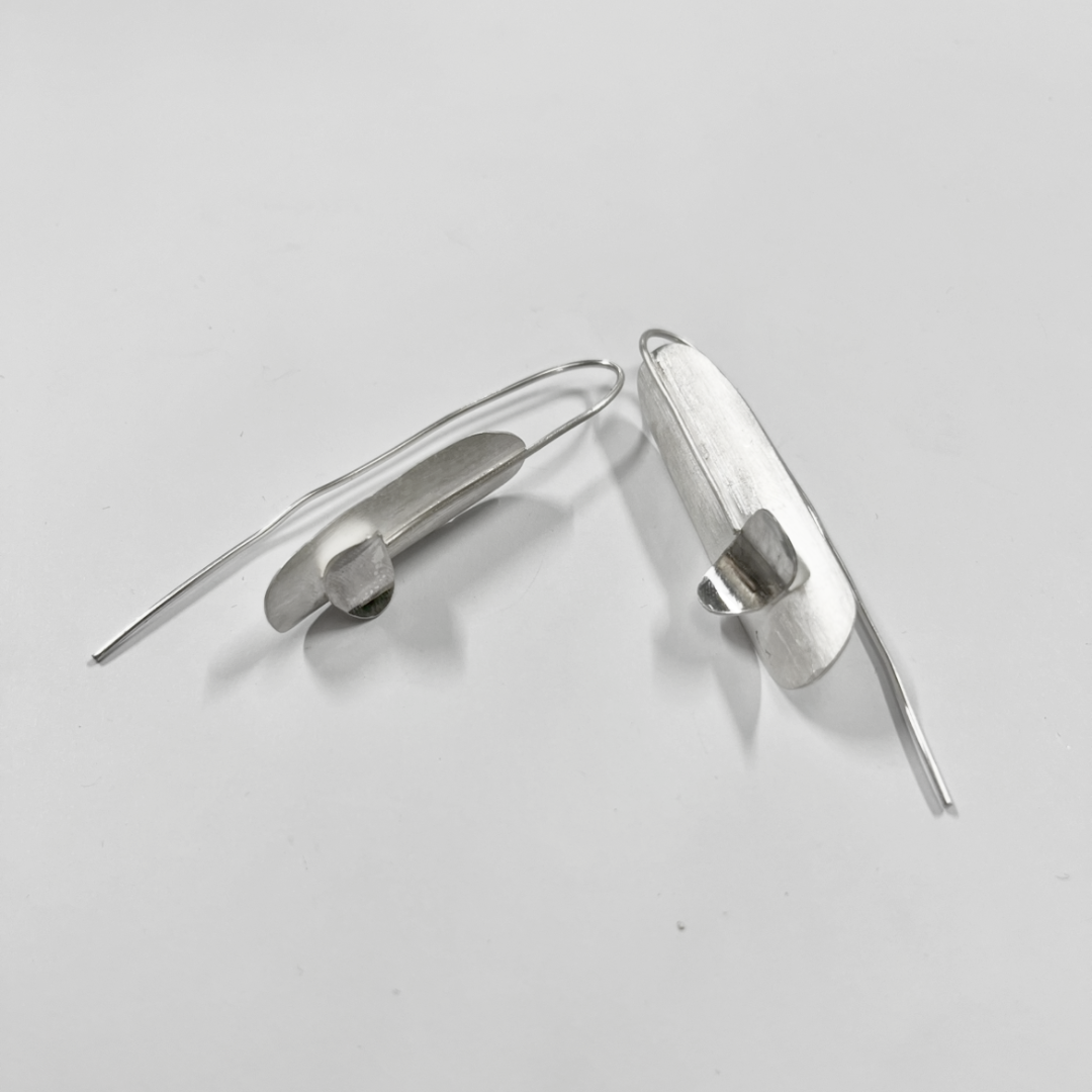 Jewellery workshop - silver statement earrings, on Sunday April 6th